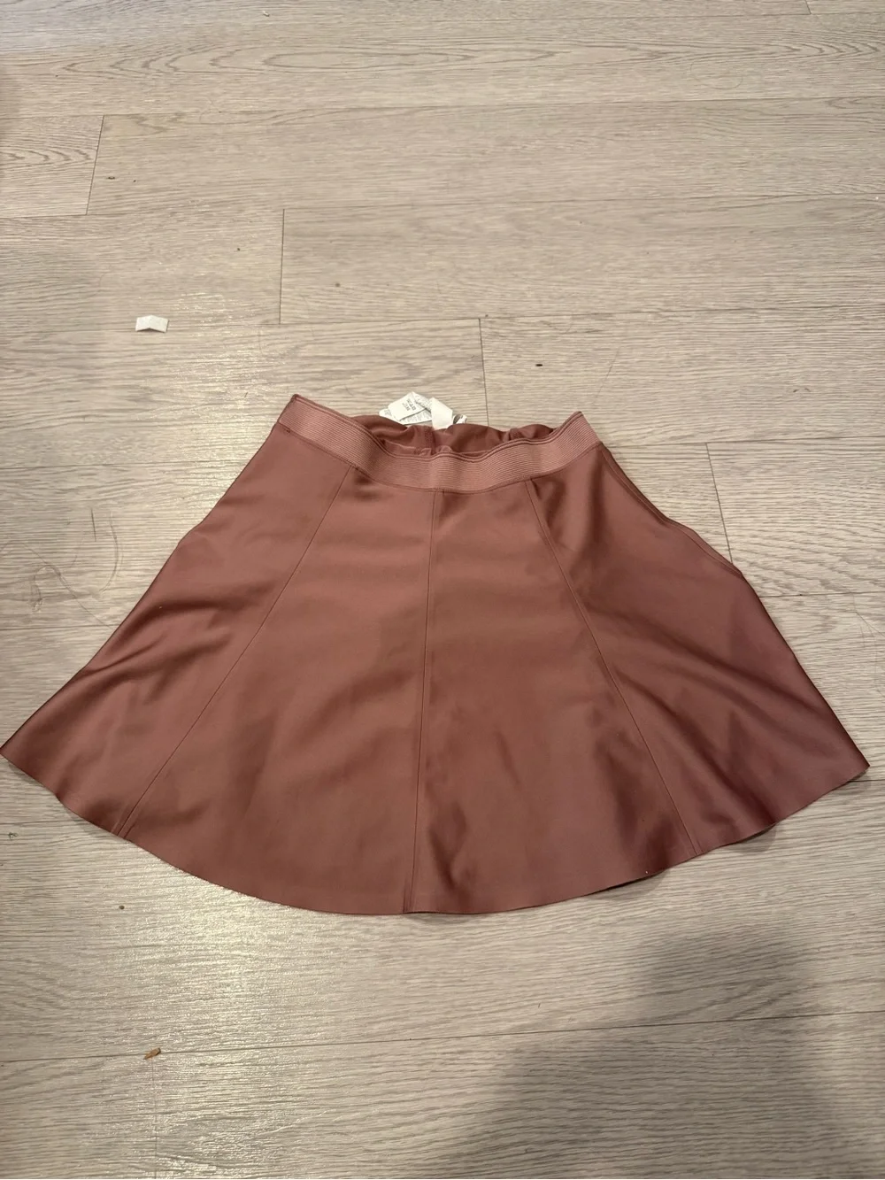 ALO Airlift Down The Line Tennis Skirt Women's Size XS Smoky Quartz